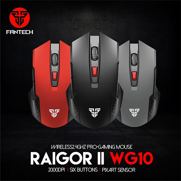 Fantech Raigor  WG10 Wireless Gaming Mouse Fantech Raigor  WG10 Wireless Gaming Mouse
